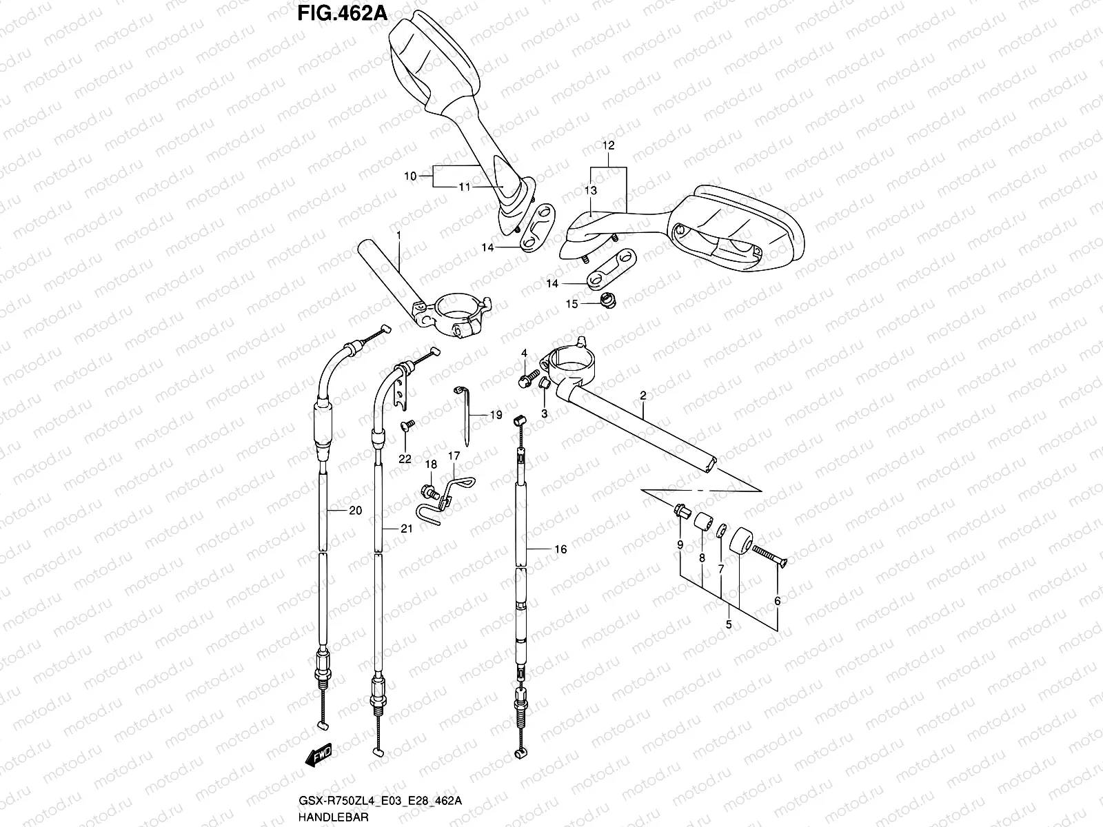 462A - HANDLEBAR