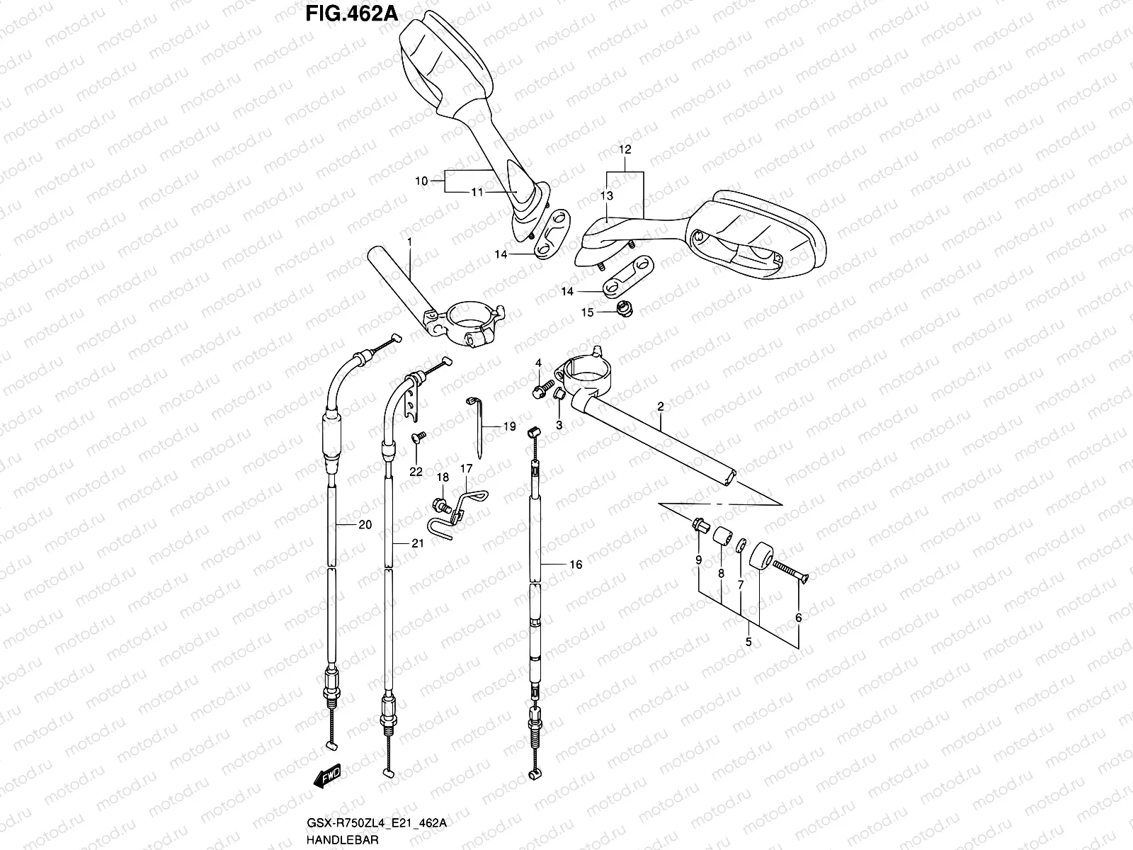 462A - HANDLEBAR