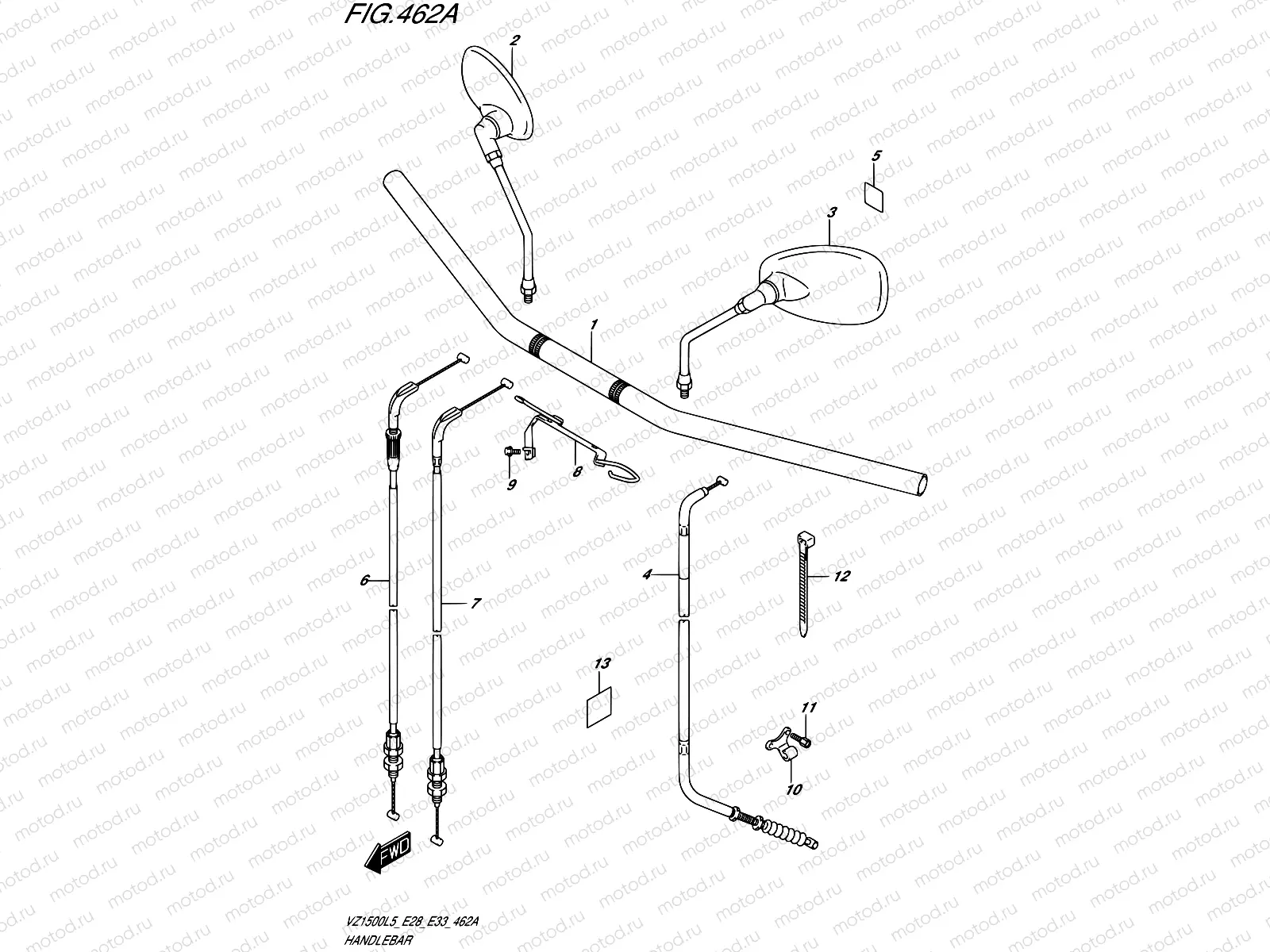 462A - HANDLEBAR
