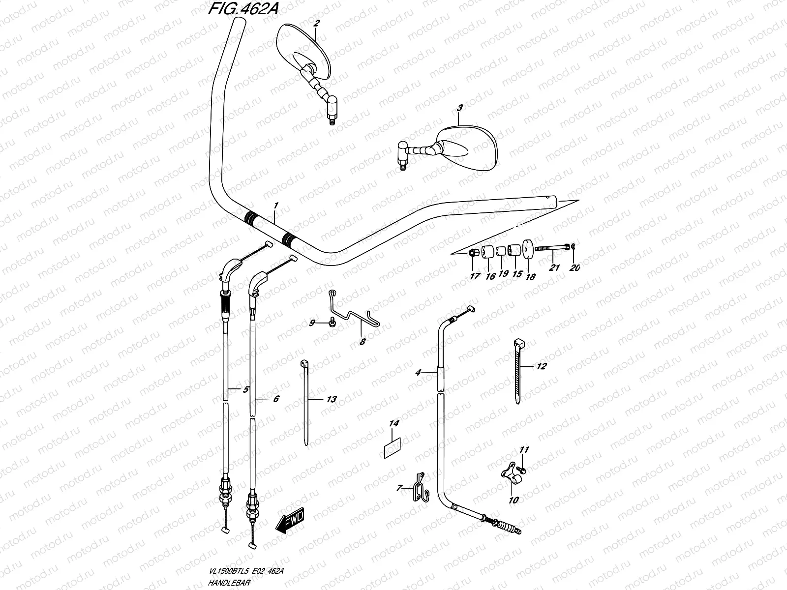 462A - HANDLEBAR