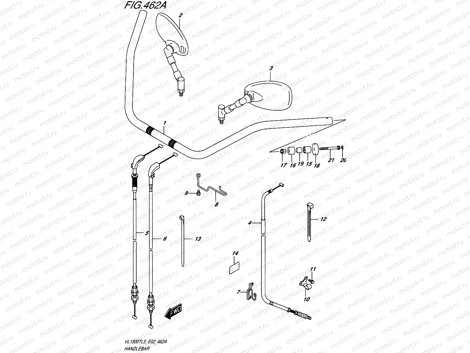 462A - HANDLEBAR
