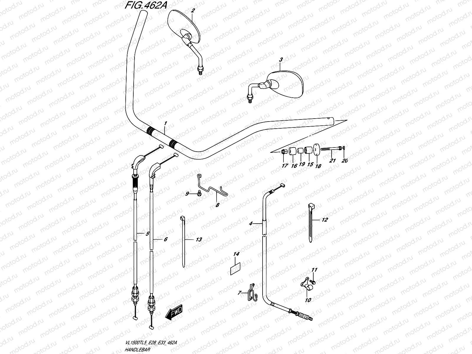 462A - HANDLEBAR