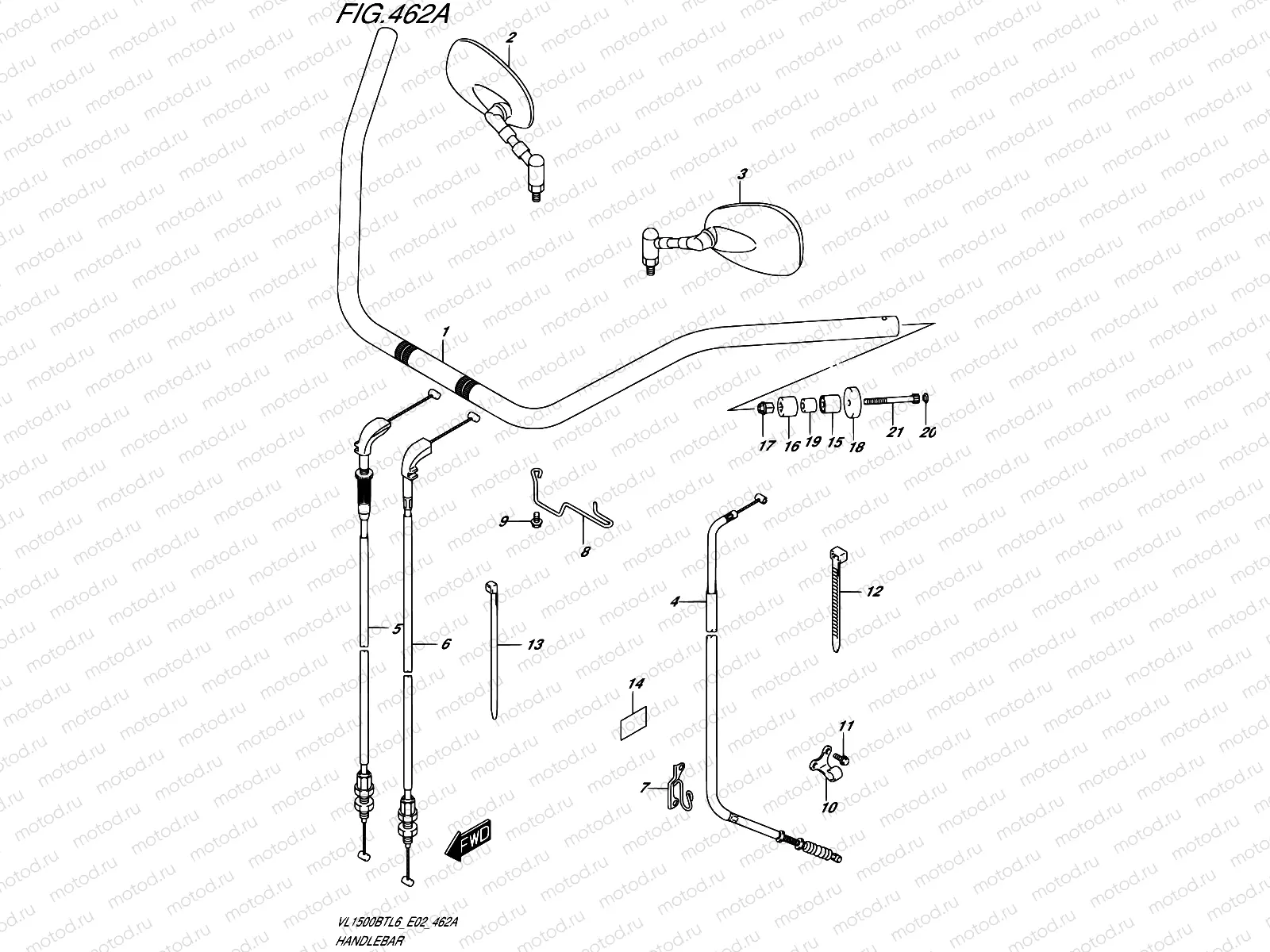 462A - HANDLEBAR