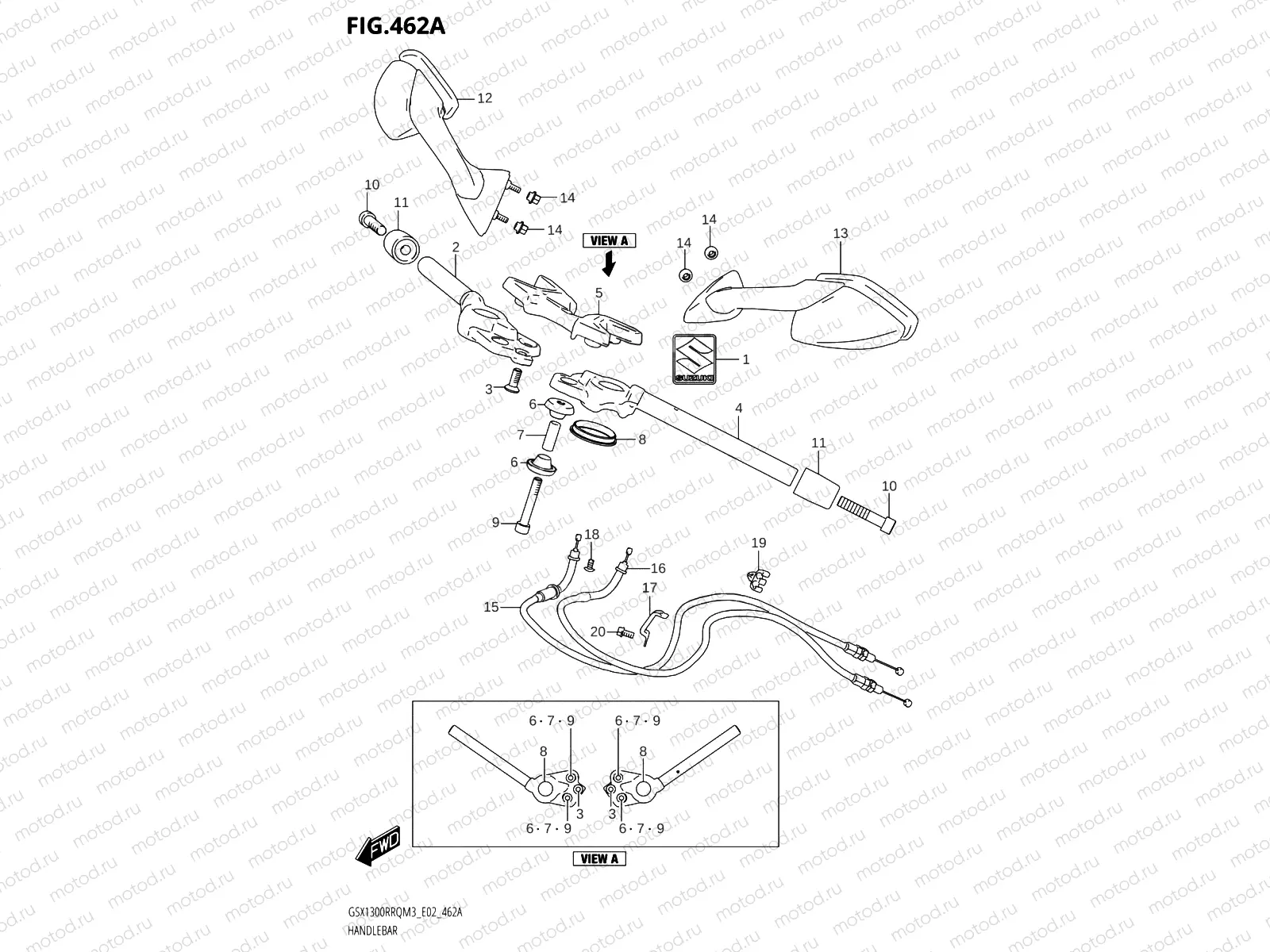 462A - HANDLEBAR
