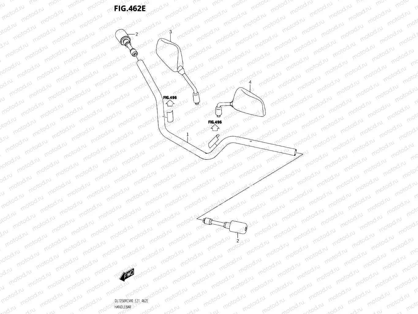 462F - HANDLEBAR