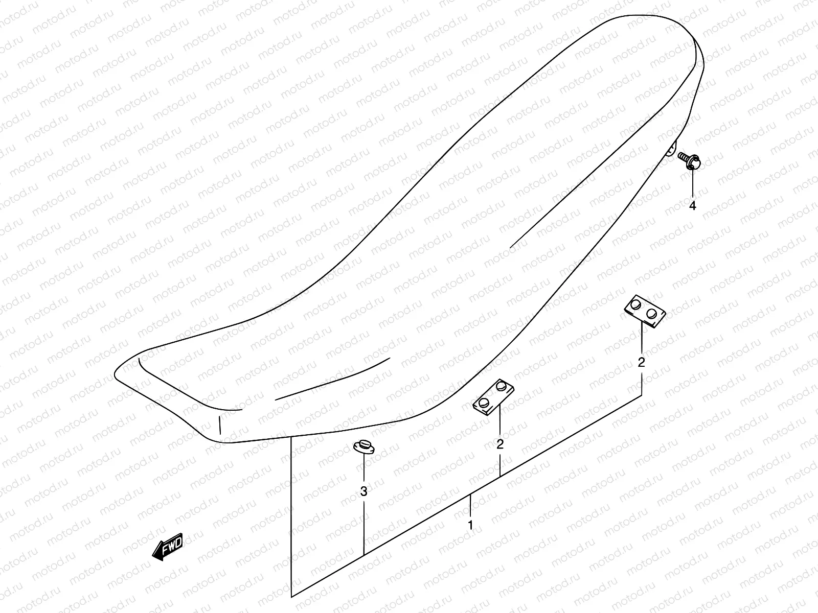 46A - SEAT (MODEL K2/K3/K4)