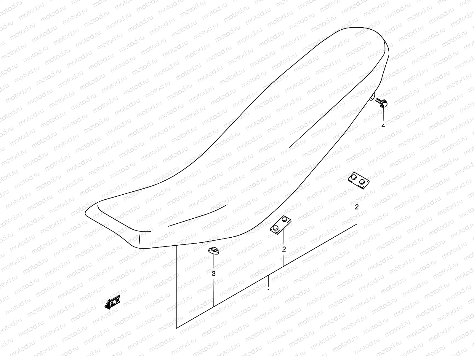 46A - SEAT (MODEL K2/K3/K4)