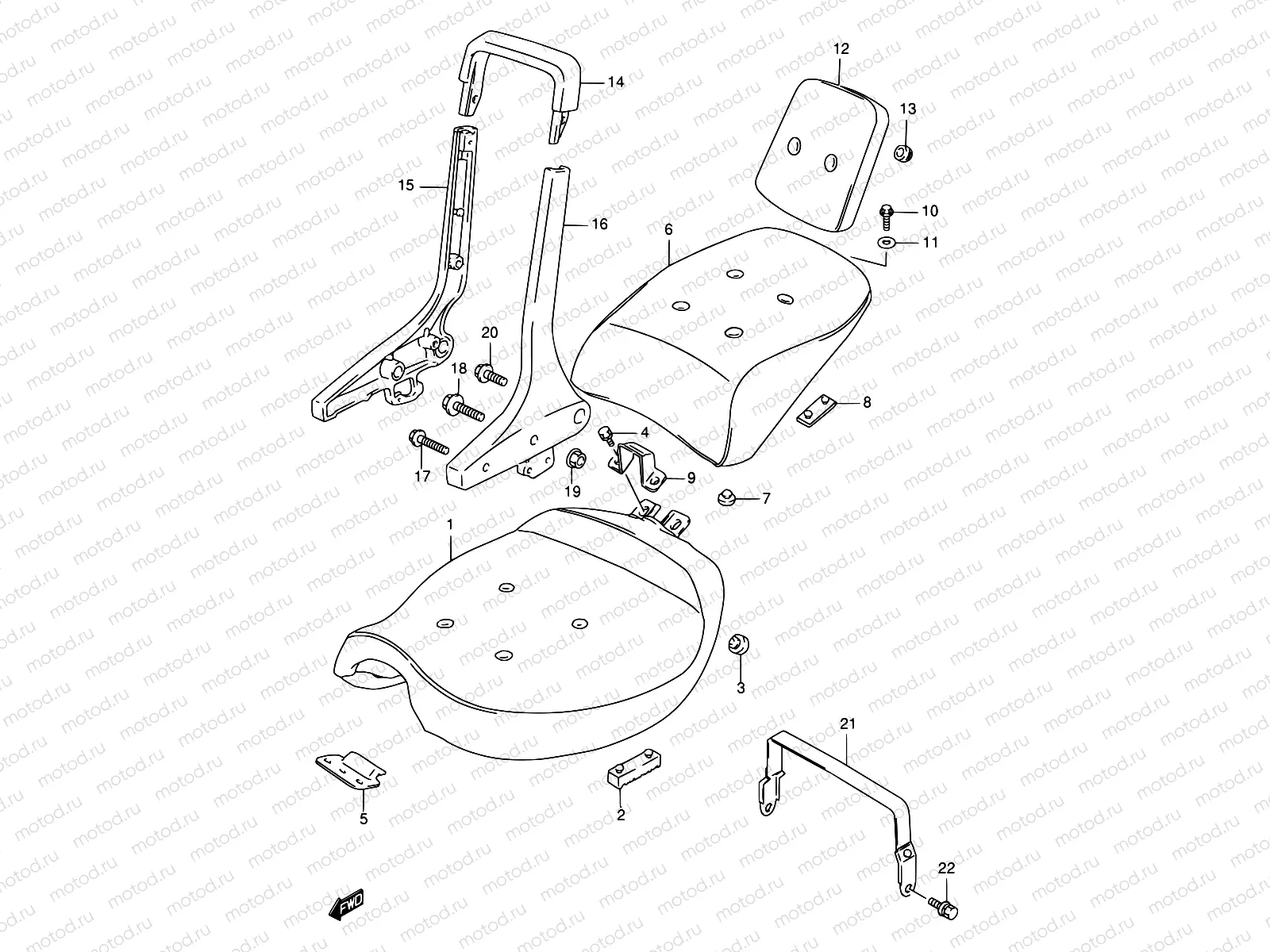 46B - SEAT (MODEL K1/K2/K3)