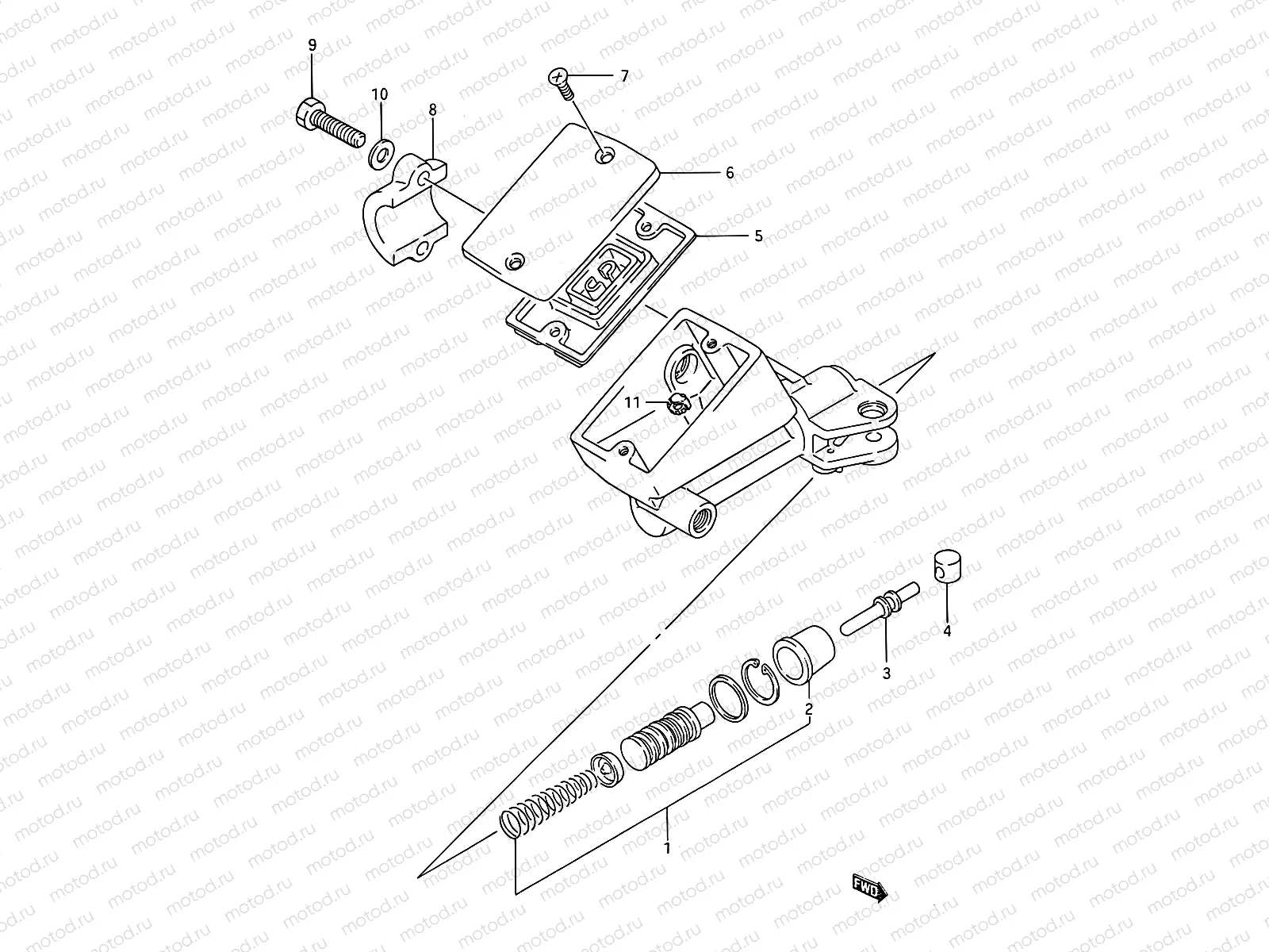 47 - CLUTCH MASTER CYLINDER