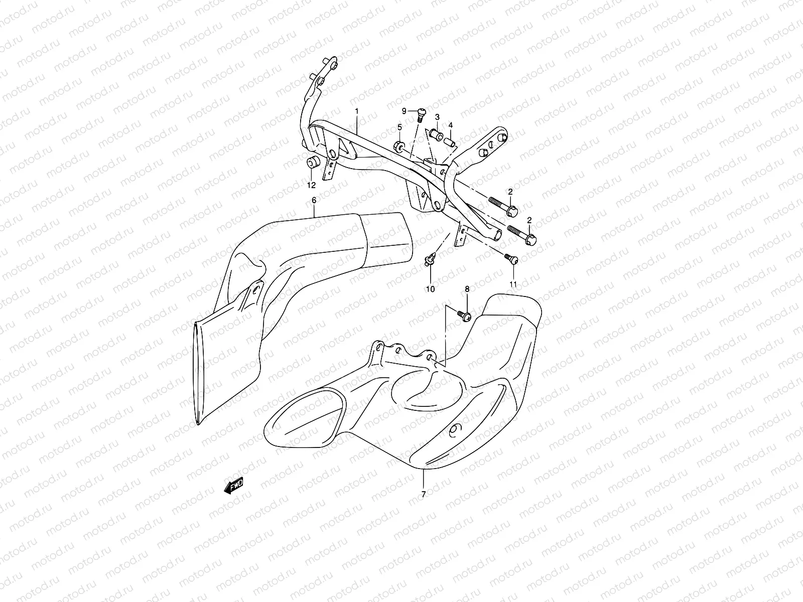 47 - COWL BODY INSTALLATION PARTS