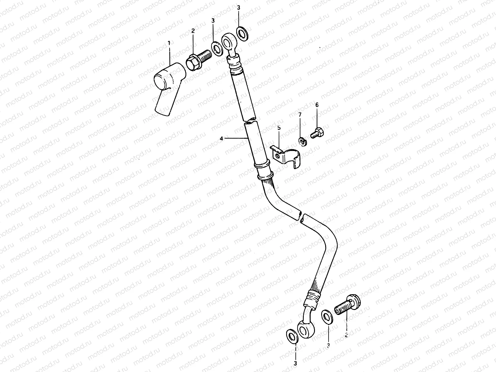 47 - FRONT BRAKE HOSE