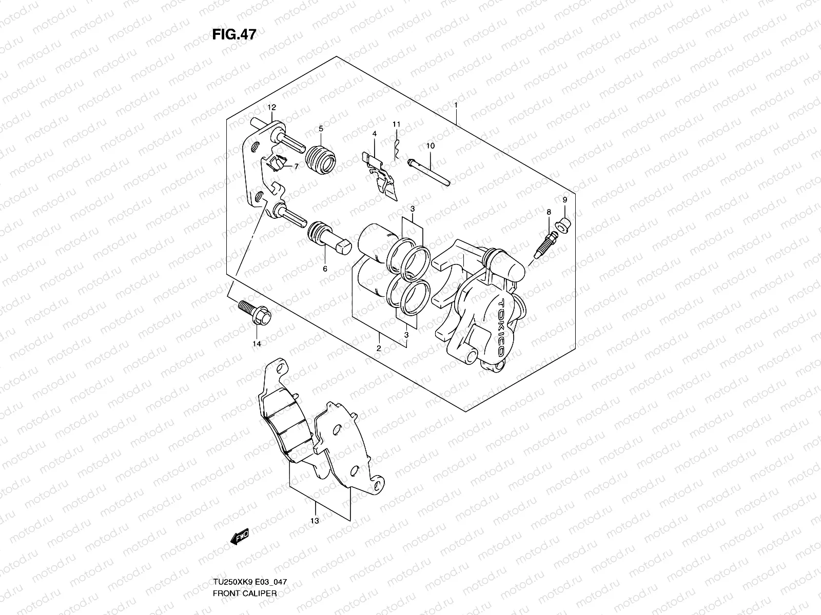 47 - FRONT CALIPER