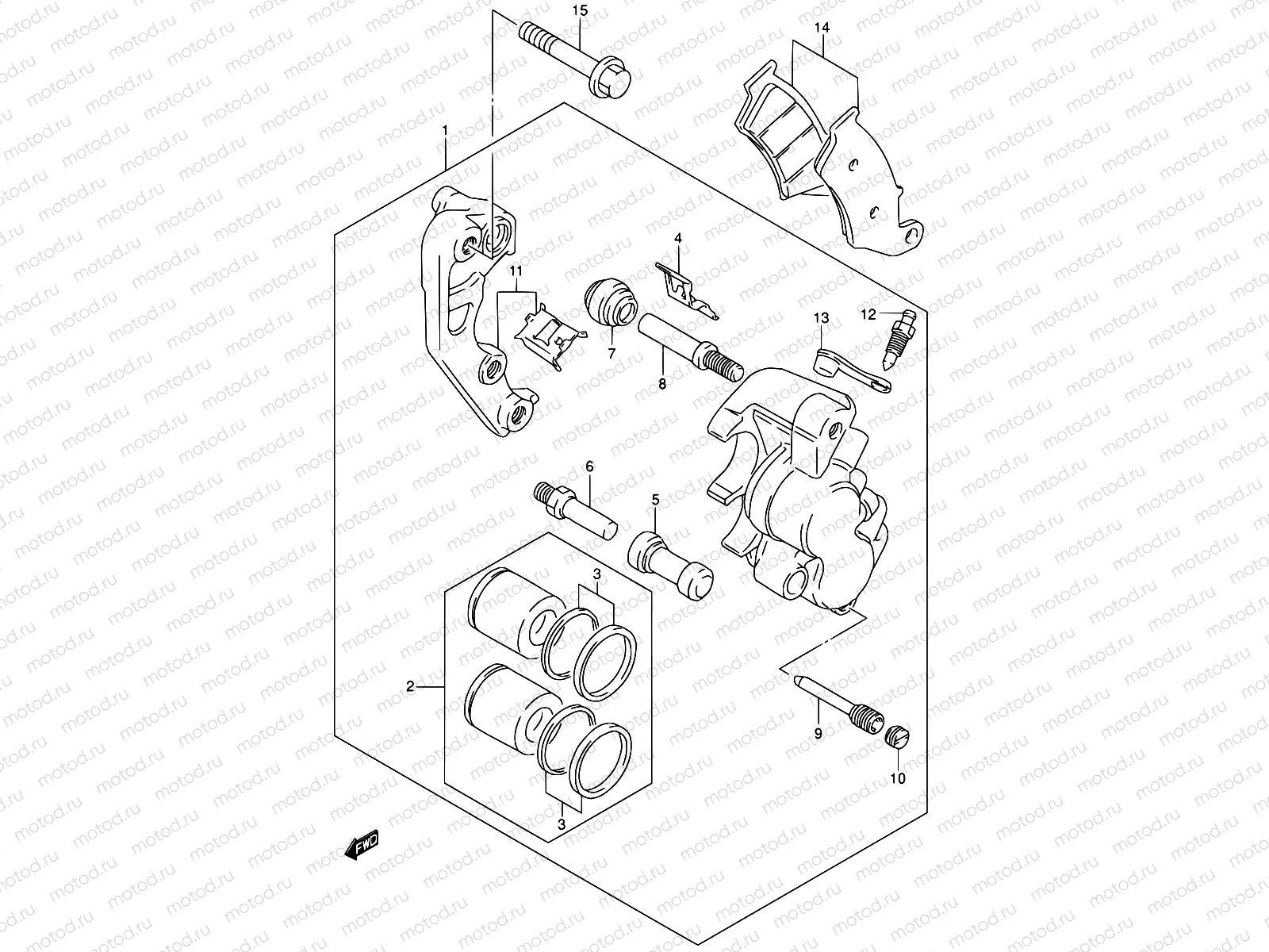 47 - FRONT CALIPER