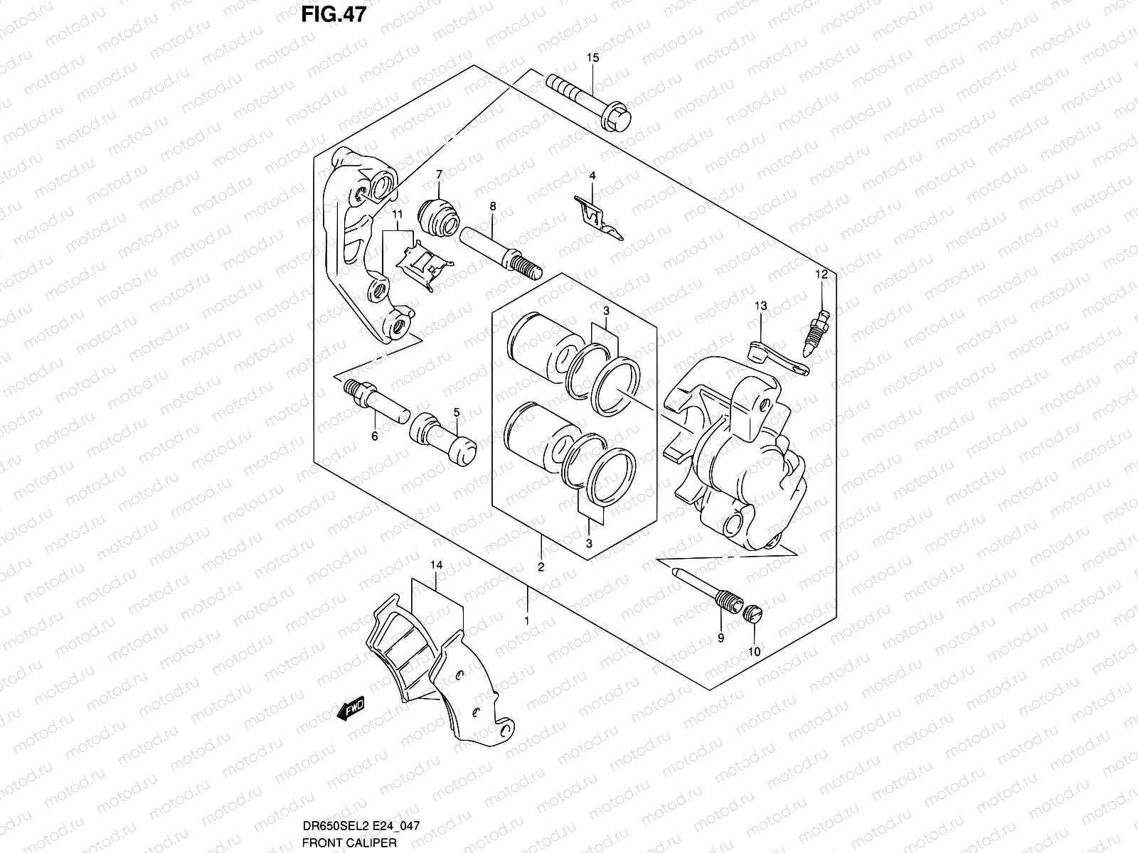 47 - FRONT CALIPER
