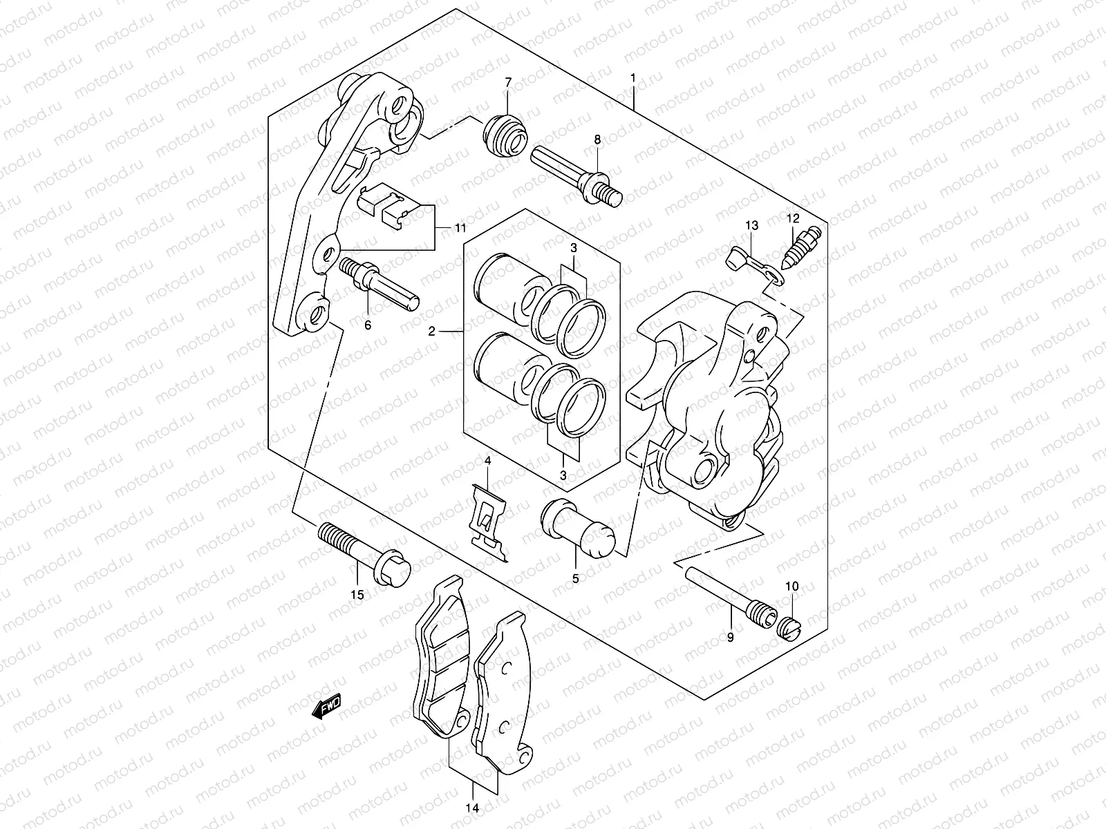 47 - FRONT CALIPER