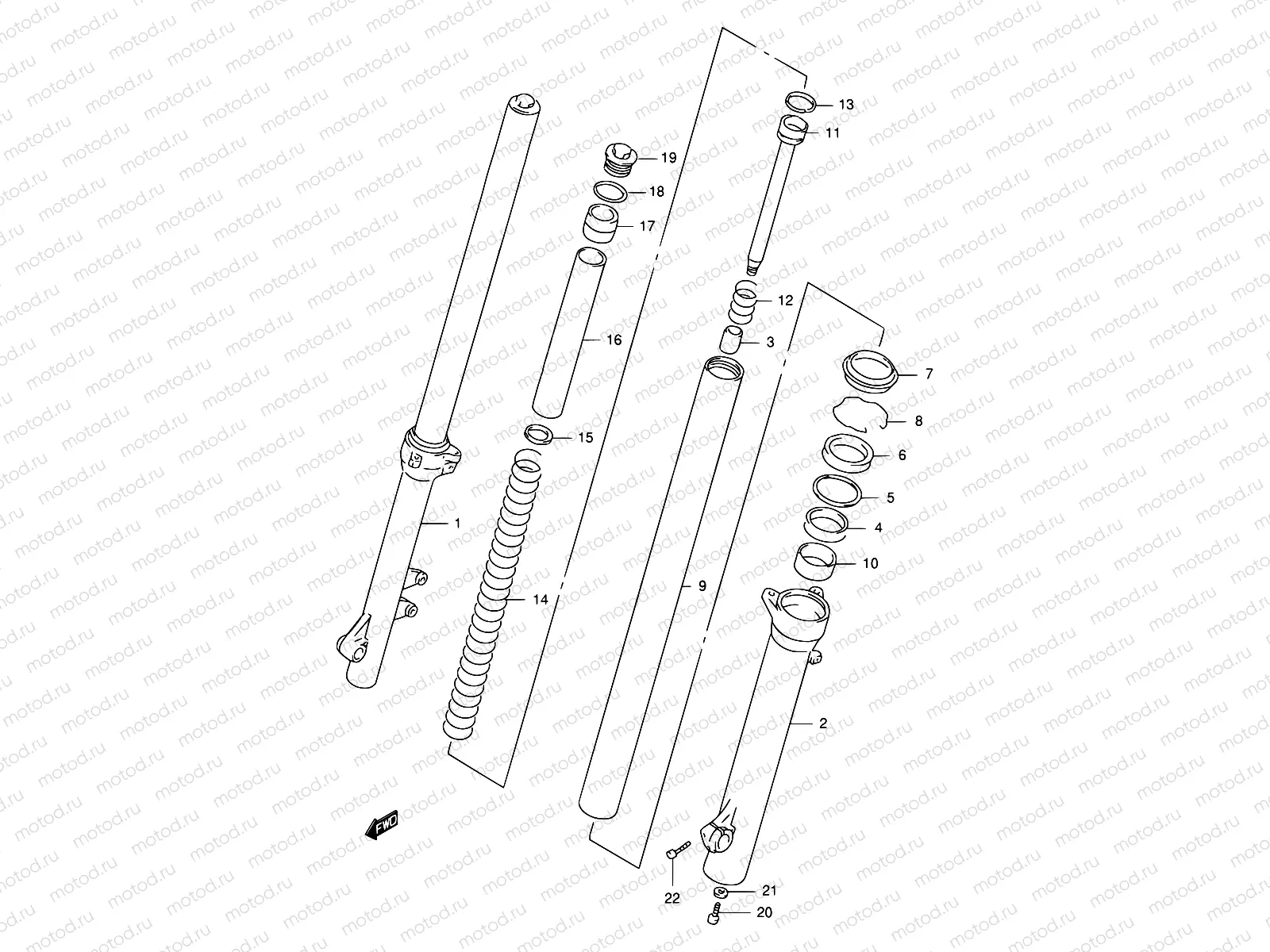 47 - FRONT DAMPER