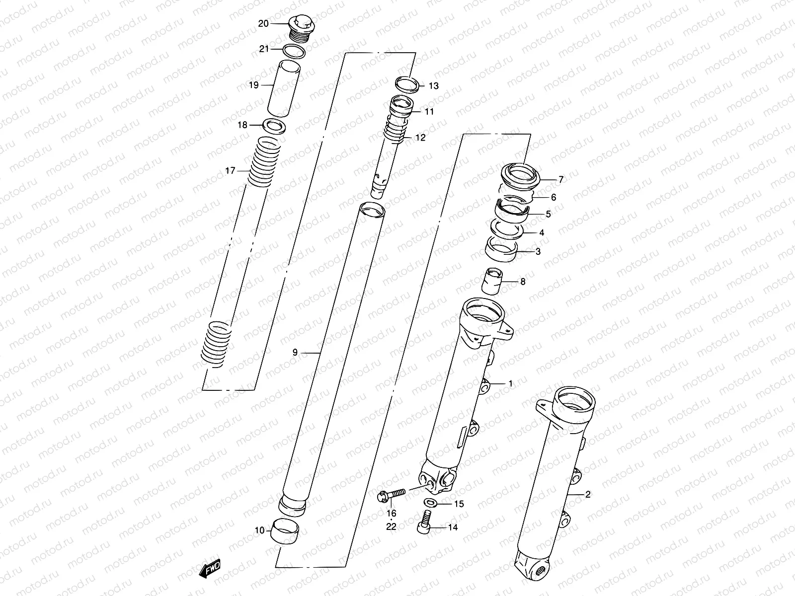 47 - FRONT DAMPER