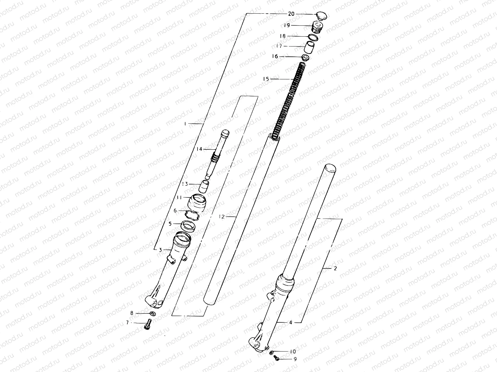 47 - FRONT FORK