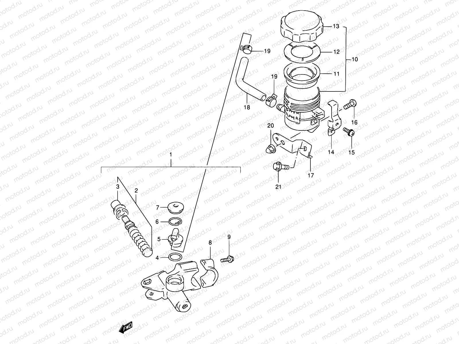 47 - FRONT MASTER CYLINDER