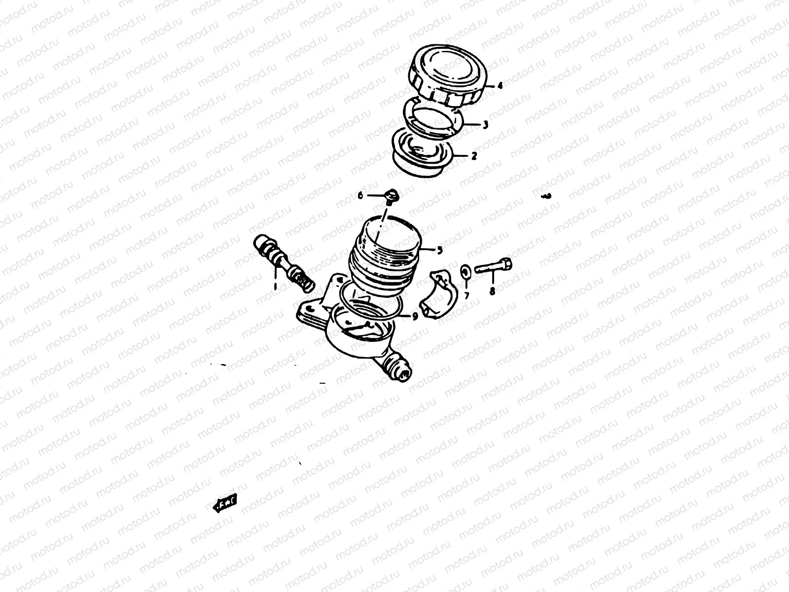 47 - FRONT MASTER CYLINDER