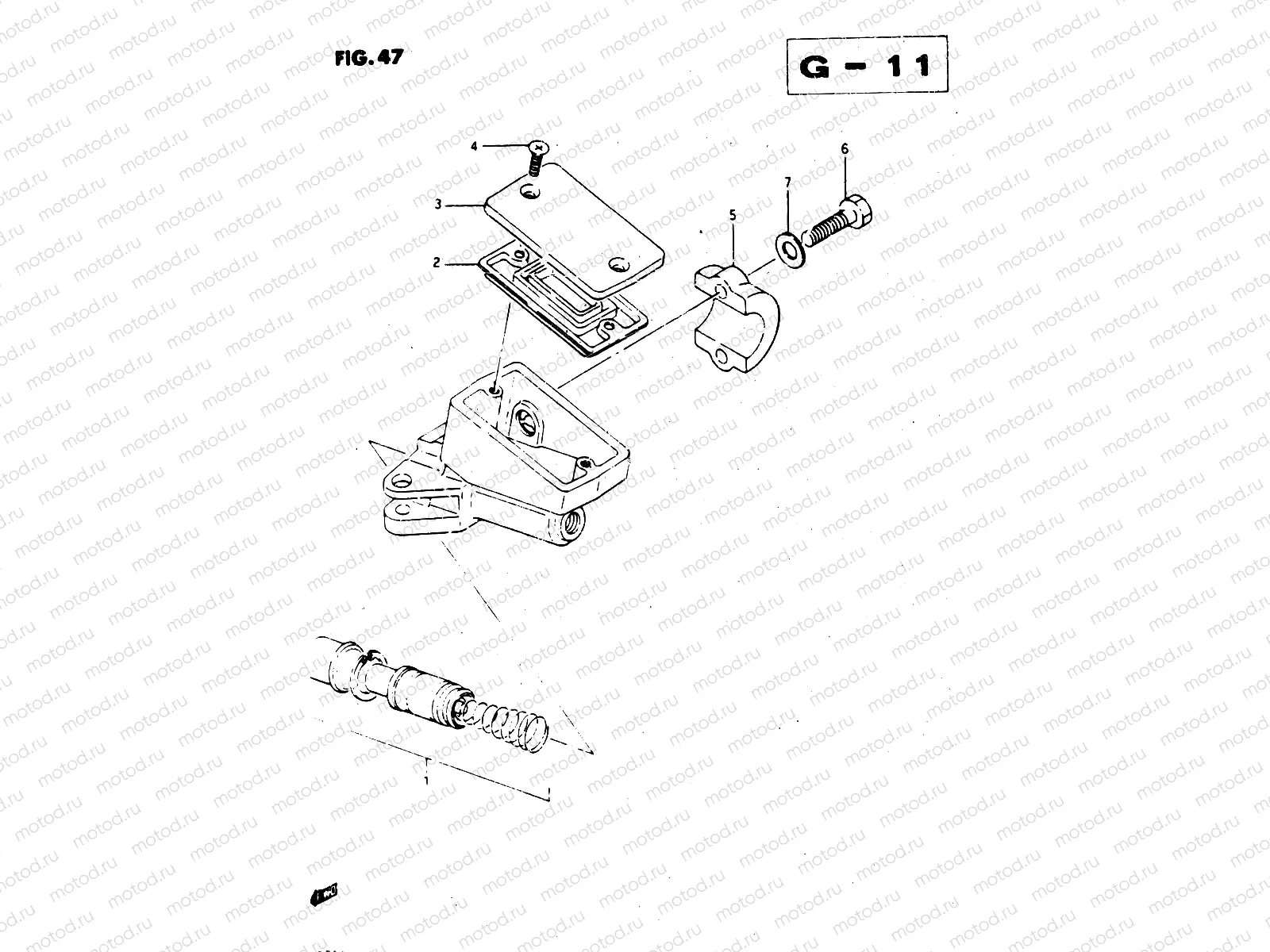 47 - FRONT MASTER CYLINDER