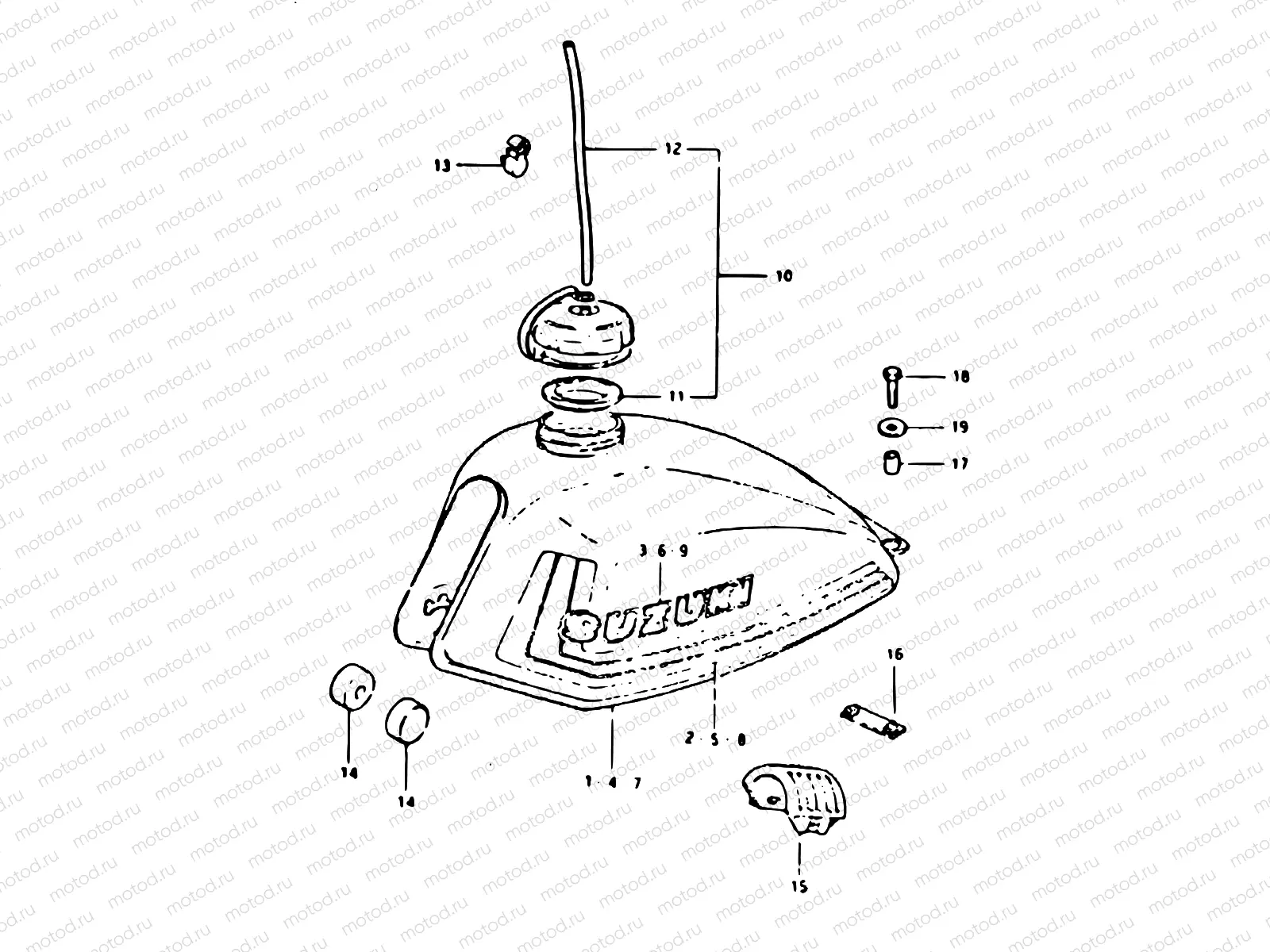 47 - FUEL TANK (DR400ST)
