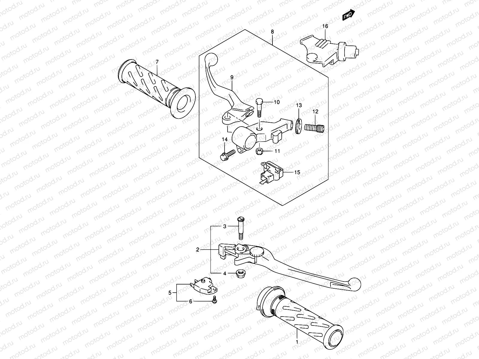 47 - HANDLE LEVER