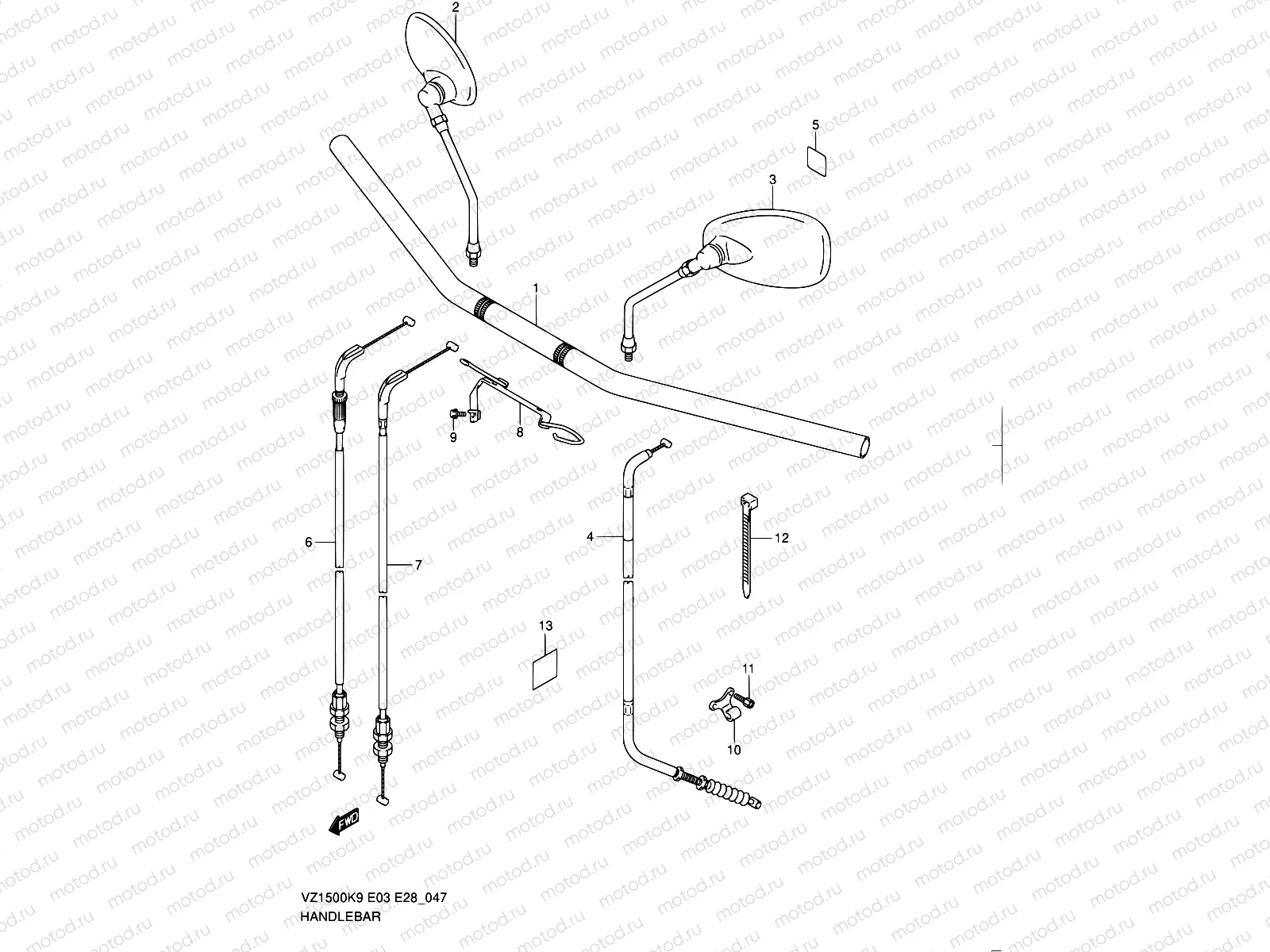 47 - HANDLEBAR