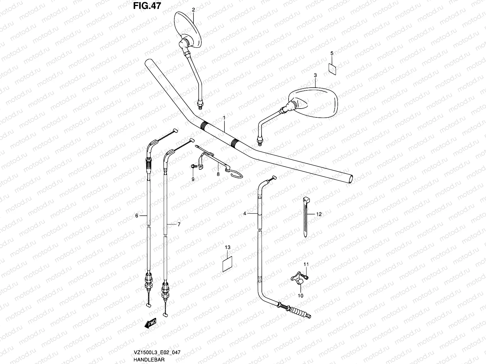 47 - HANDLEBAR