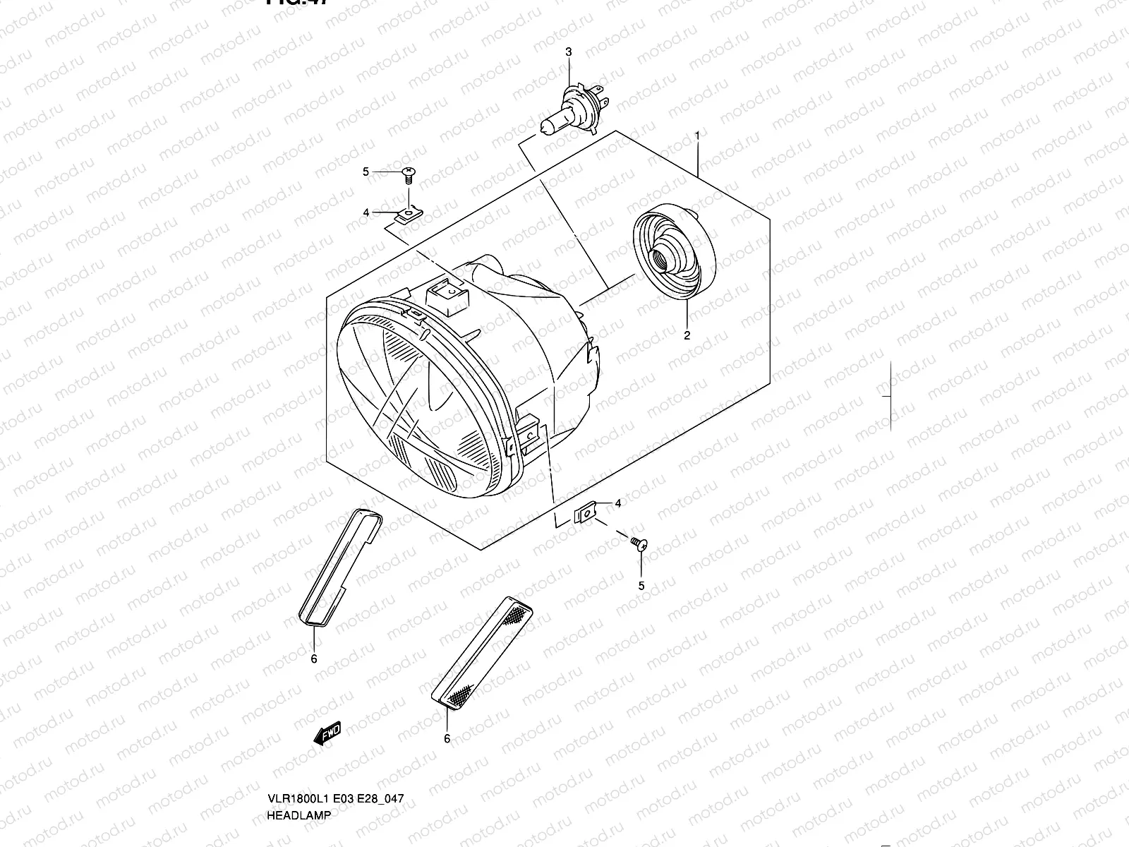 47 - HEADLAMP