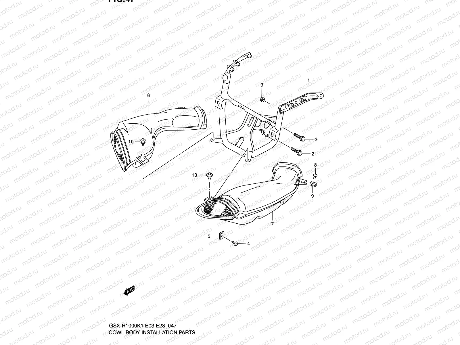 47 - INSTALLATION PARTS