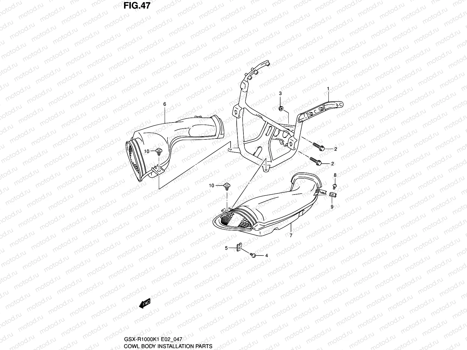 47 - INSTALLATION PARTS