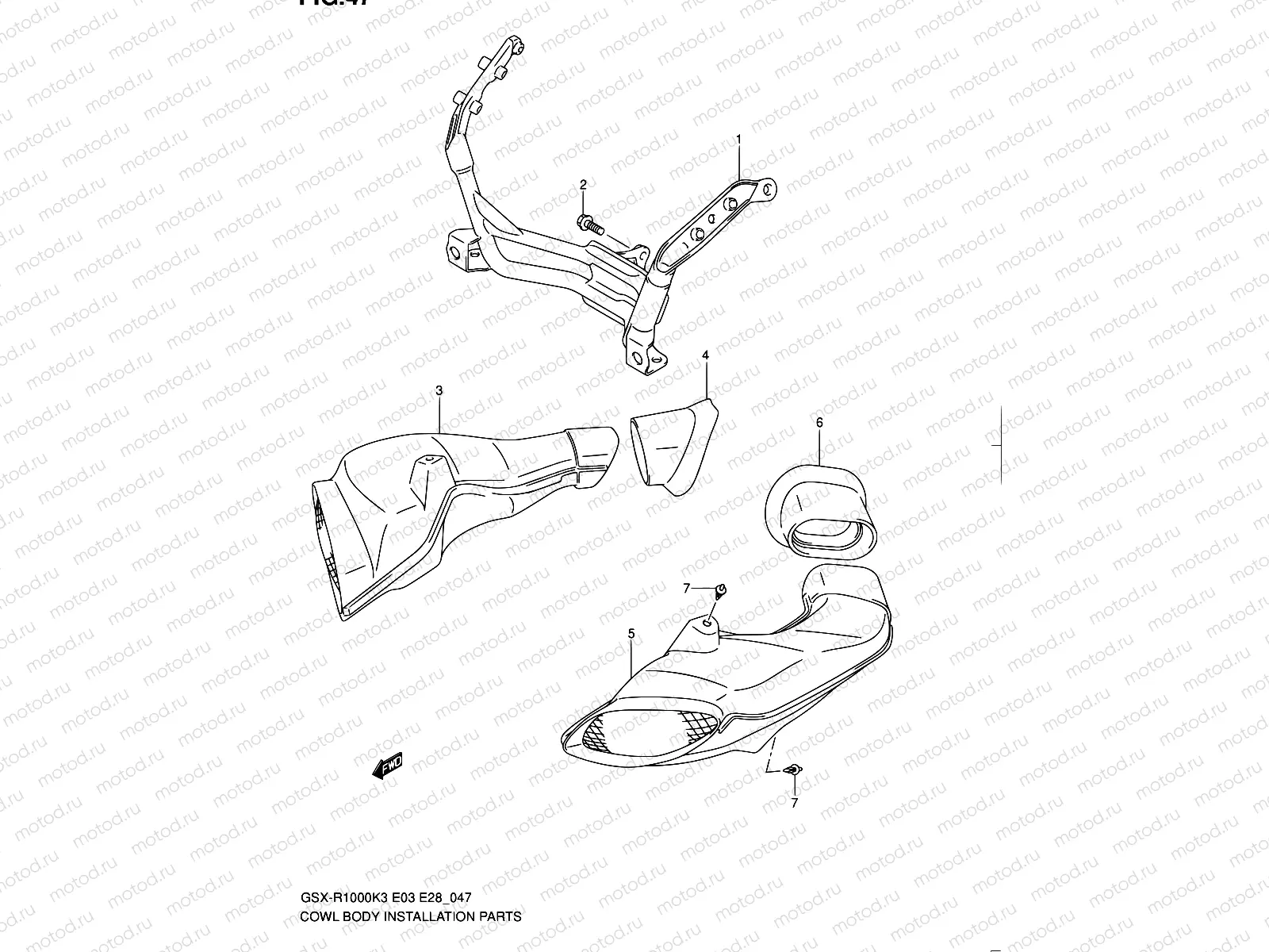 47 - INSTALLATION PARTS