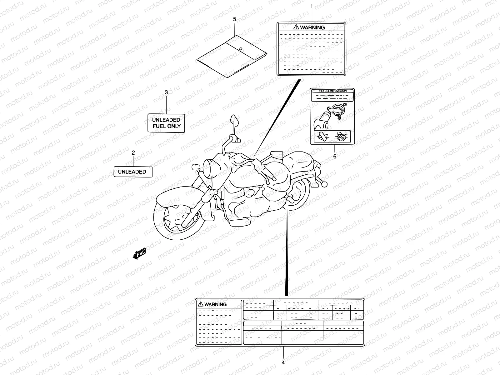 47 - LABEL (MODEL W/X/Y)