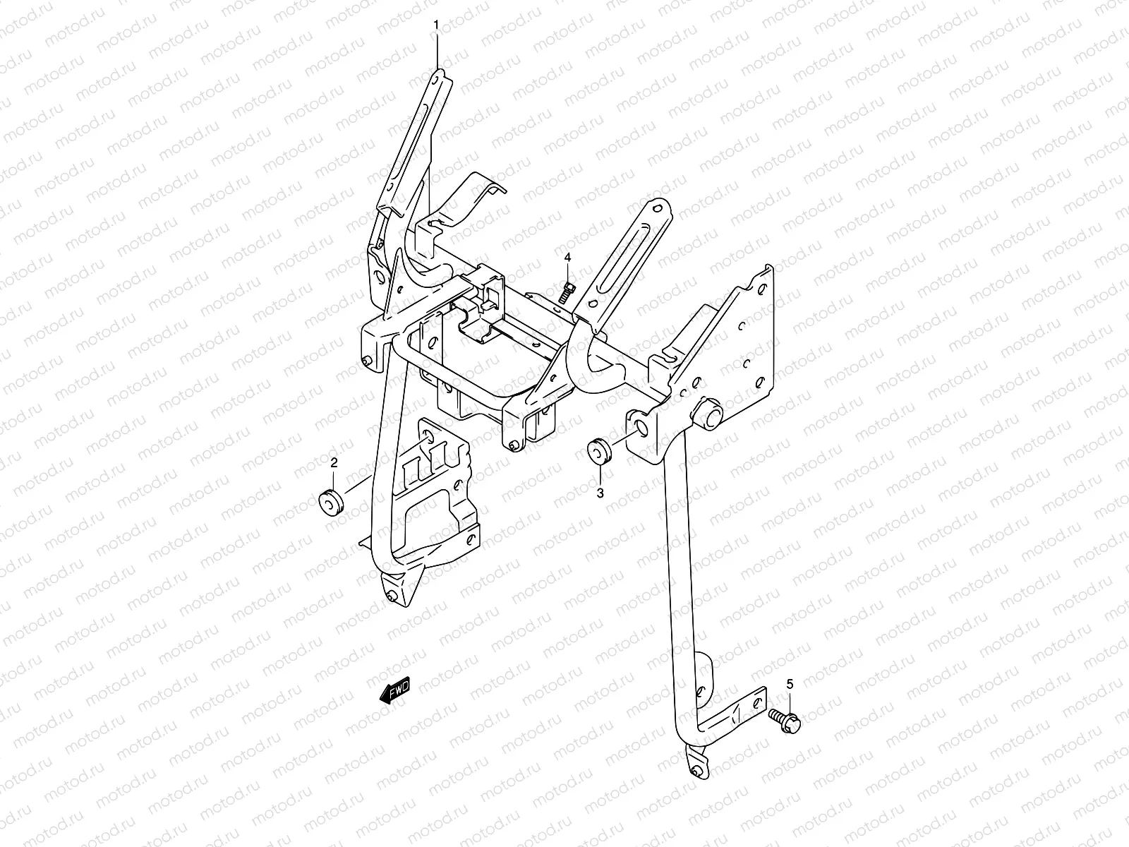 47 - LEG SHIELD BRACE