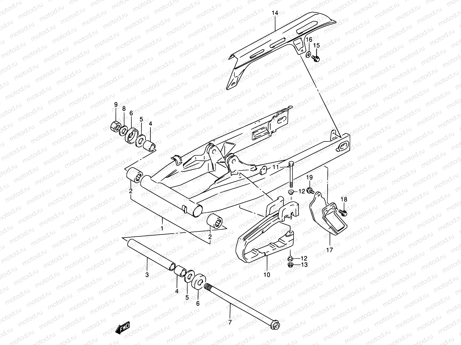 47 - REAR SWINGING ARM