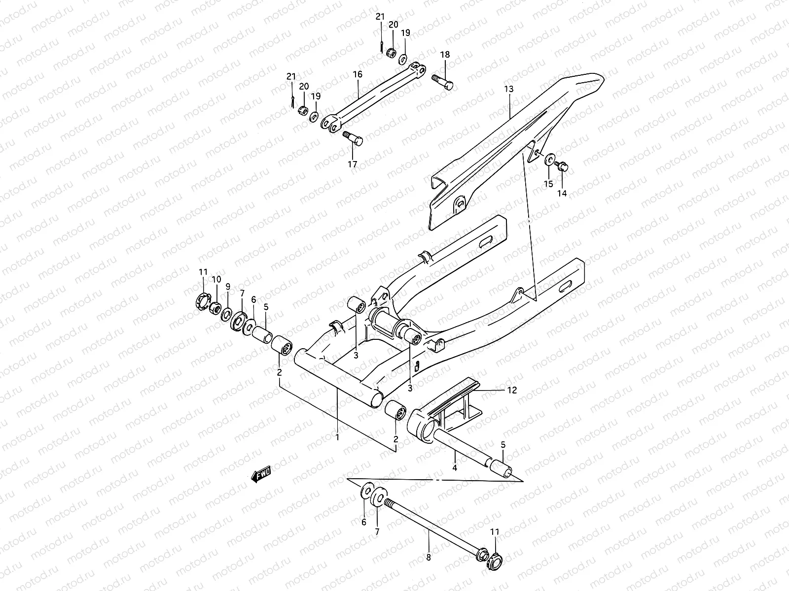 47 - REAR SWINGING ARM