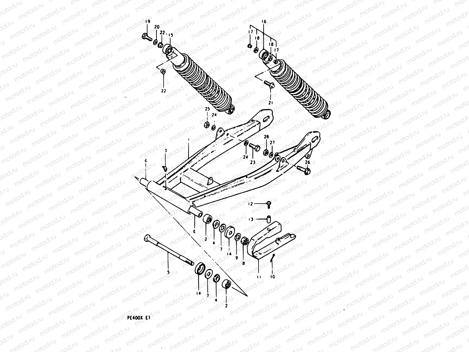 47 - REAR SWINGING ARM