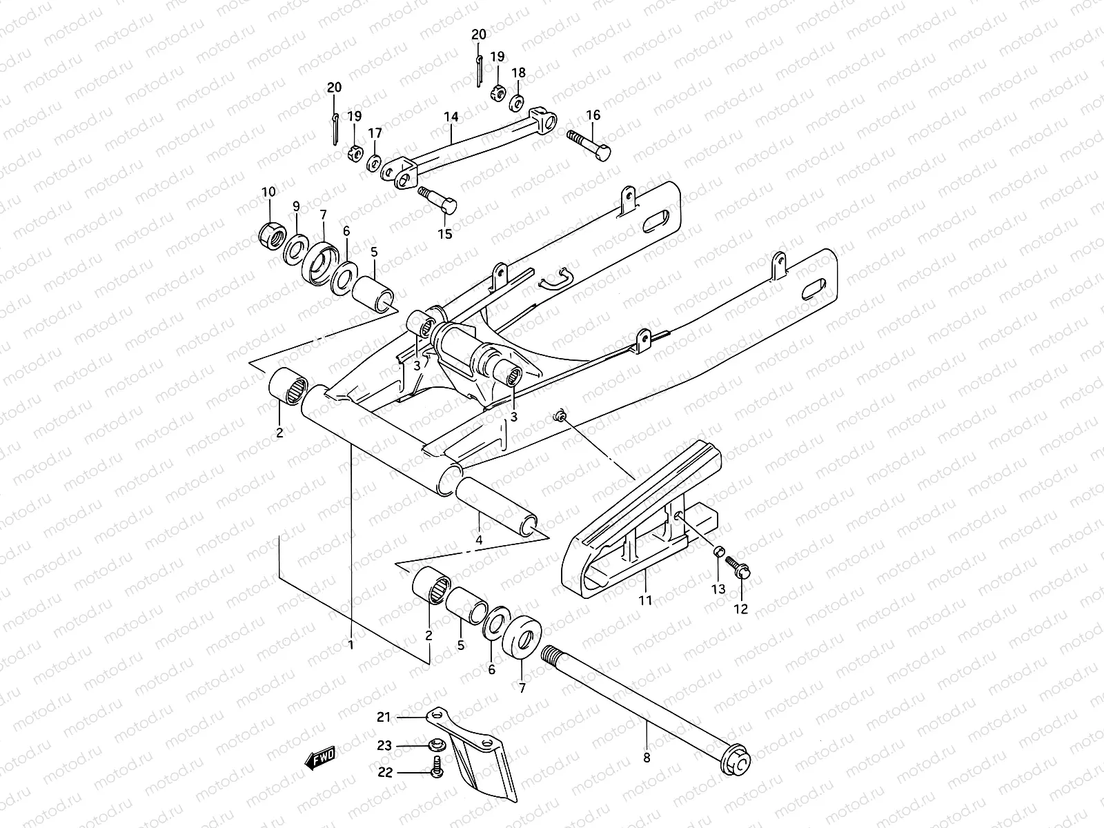 47 - REAR SWINGING ARM