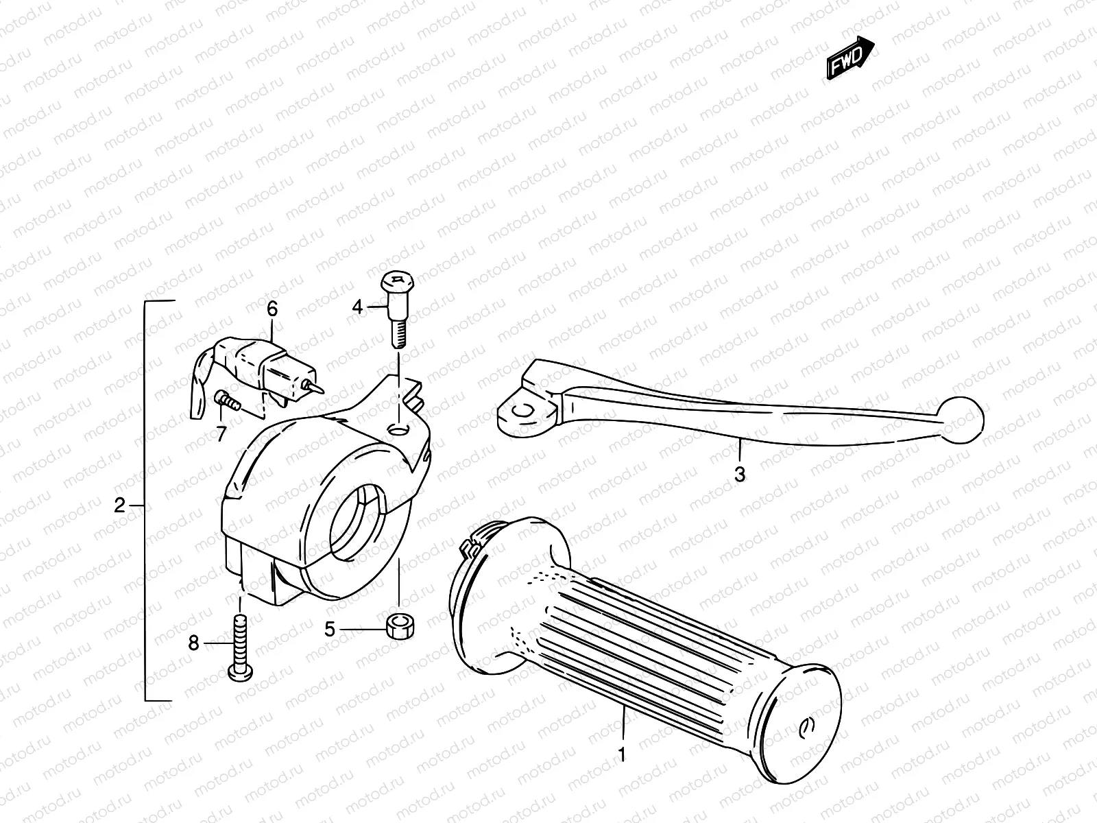 47 - RIGHT HANDLE SWITCH (E01,E02,E16,E50)