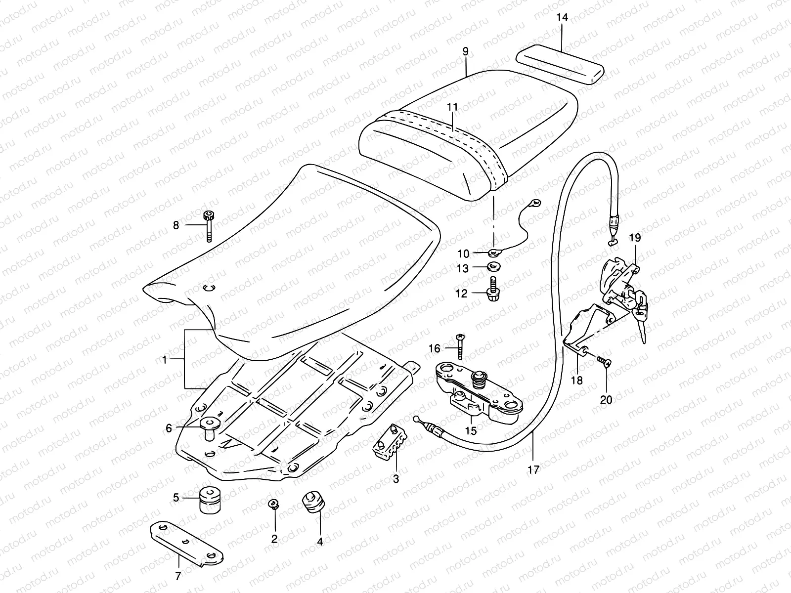 47 - SEAT (SEE NOTE)