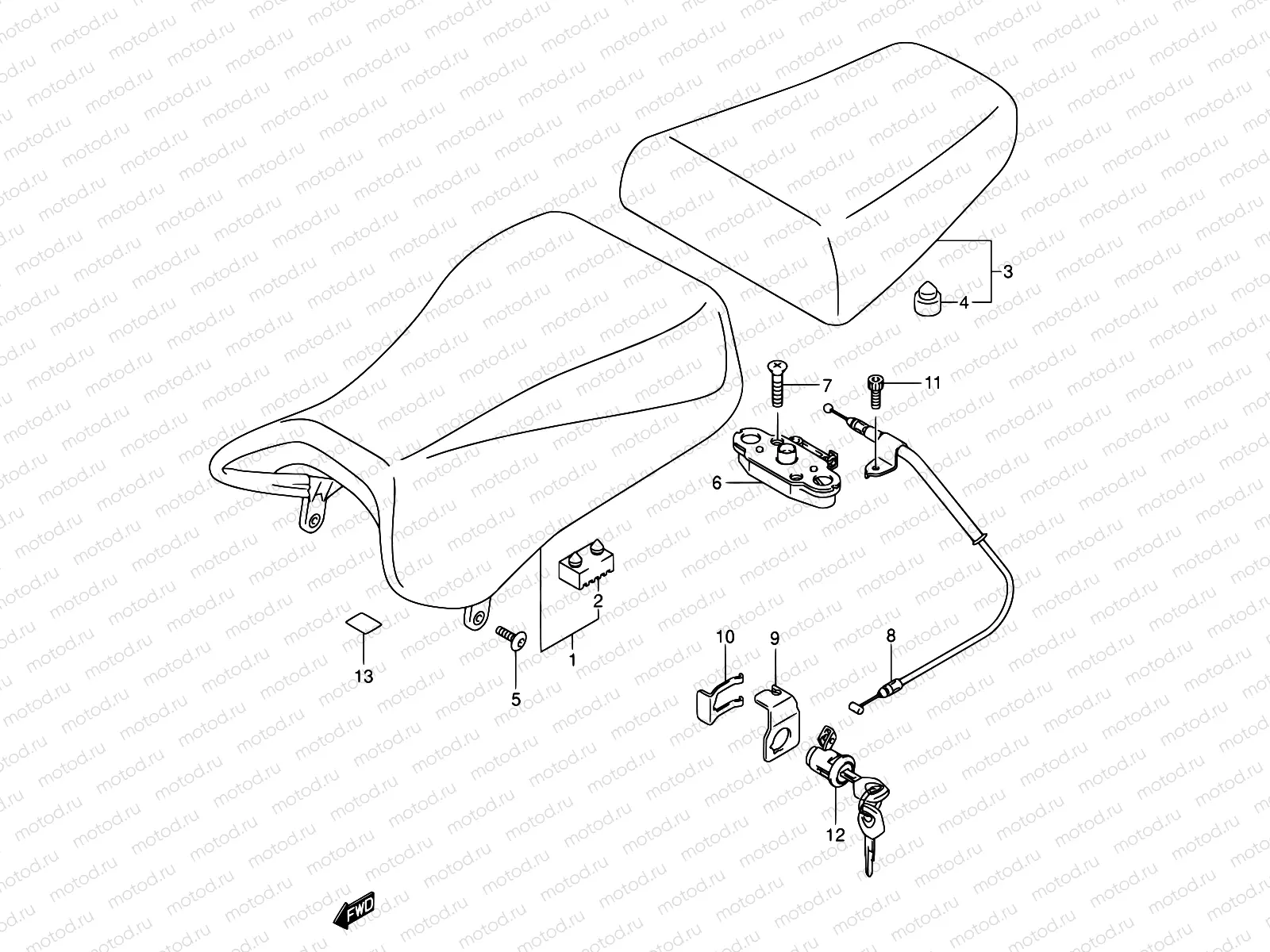 47 - SEAT (SV1000SK3/S1K3/S2K3)