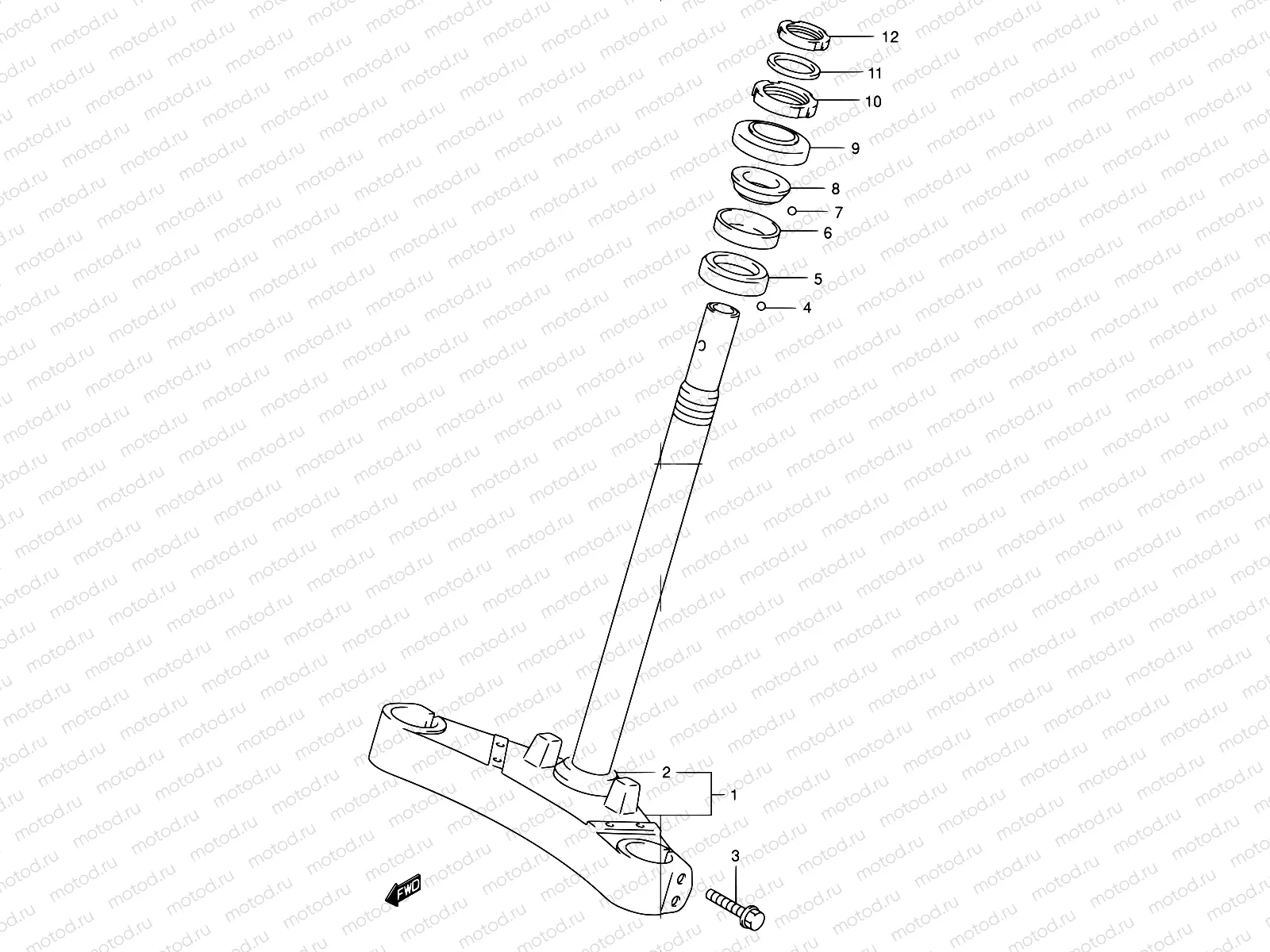 47 - STEERING STEM