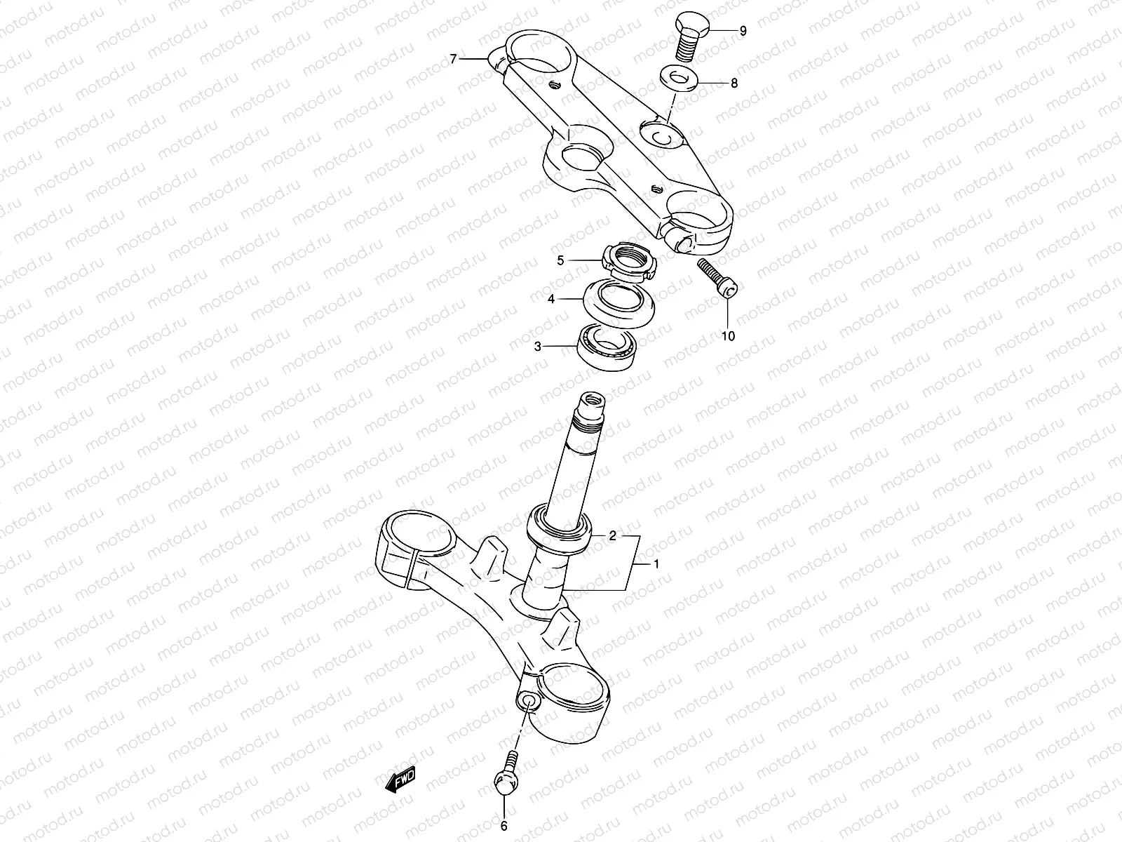 47 - STEERING STEM