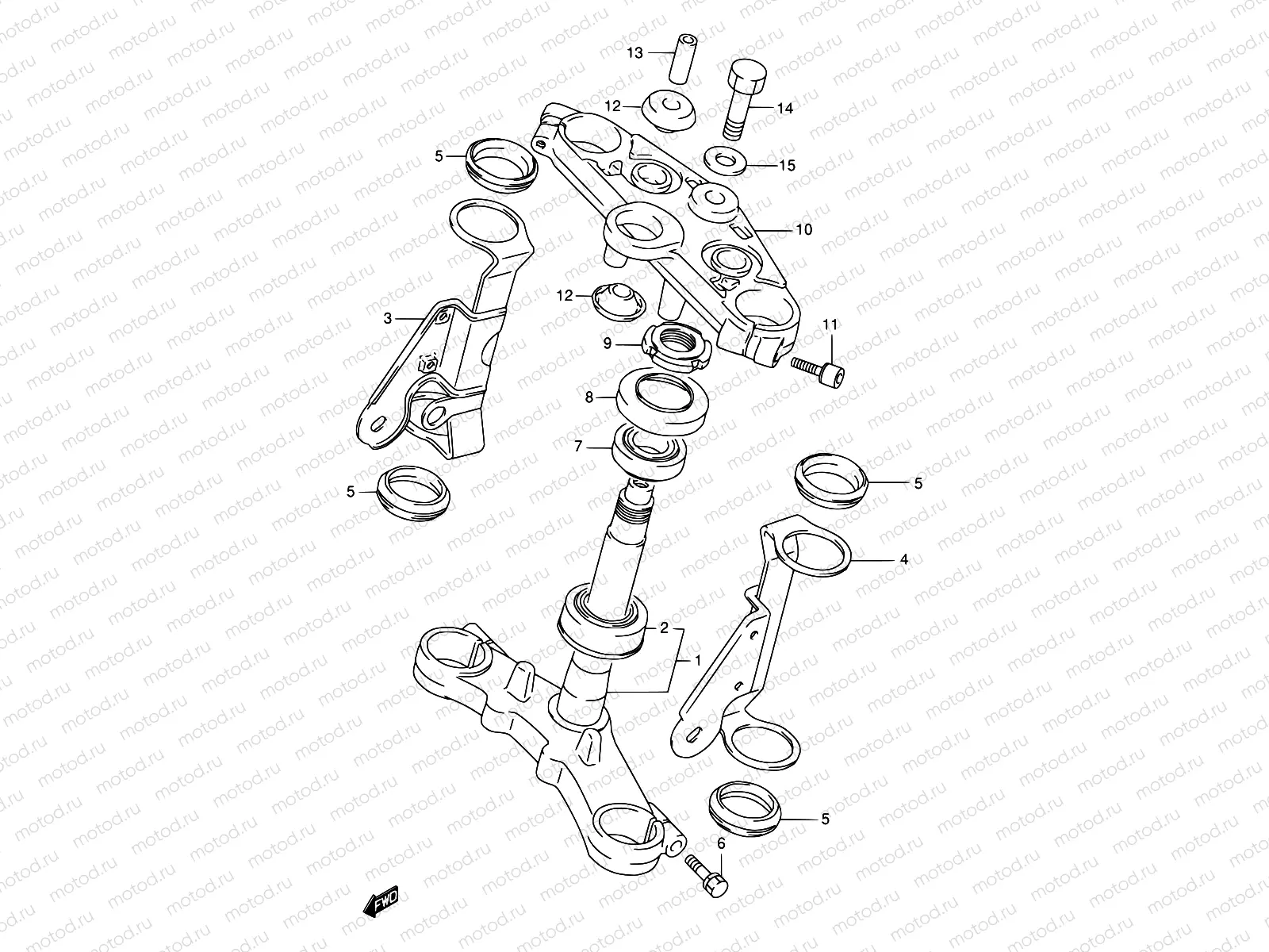 47 - STEERING STEM