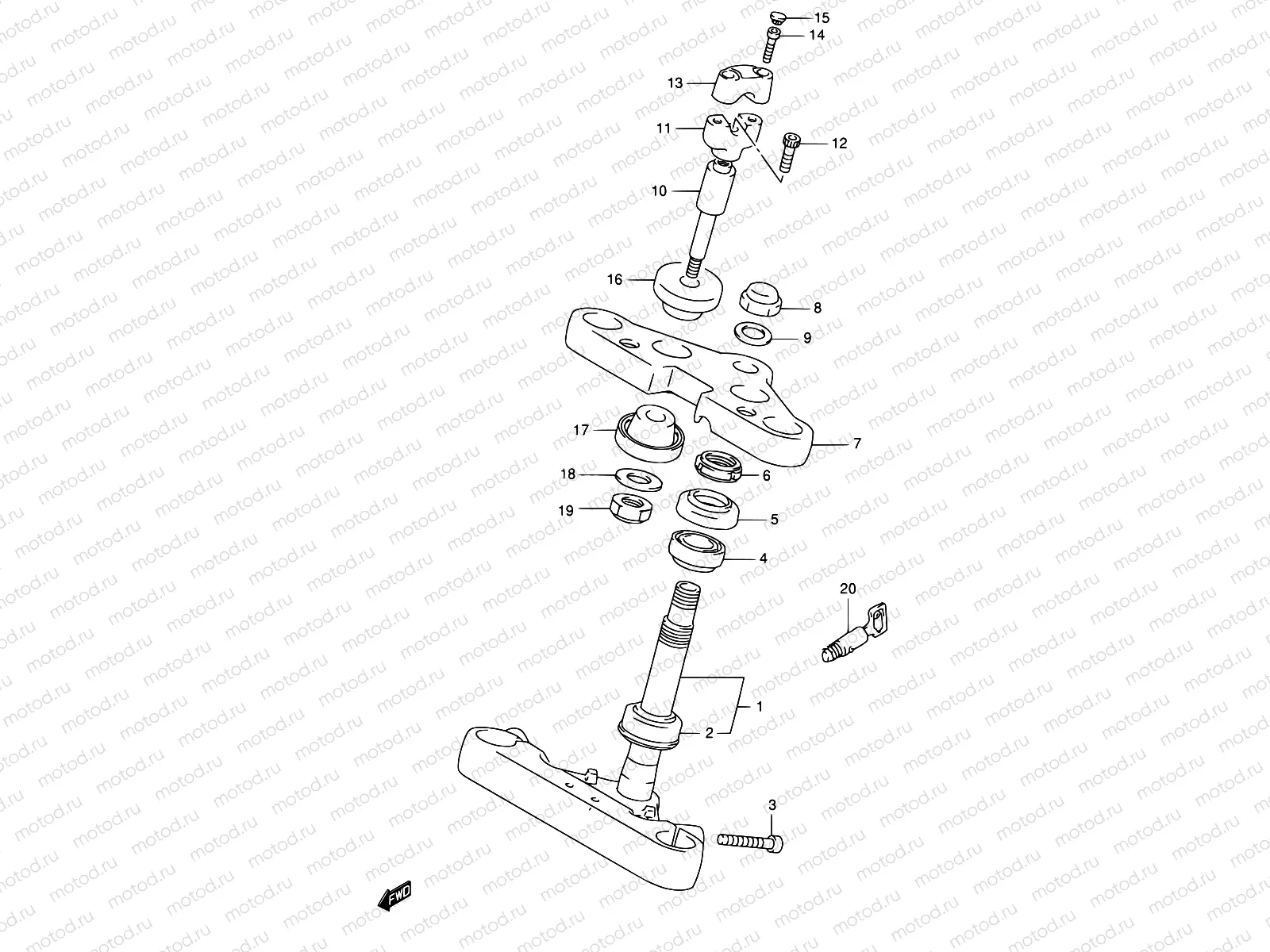 47 - STEERING STEM