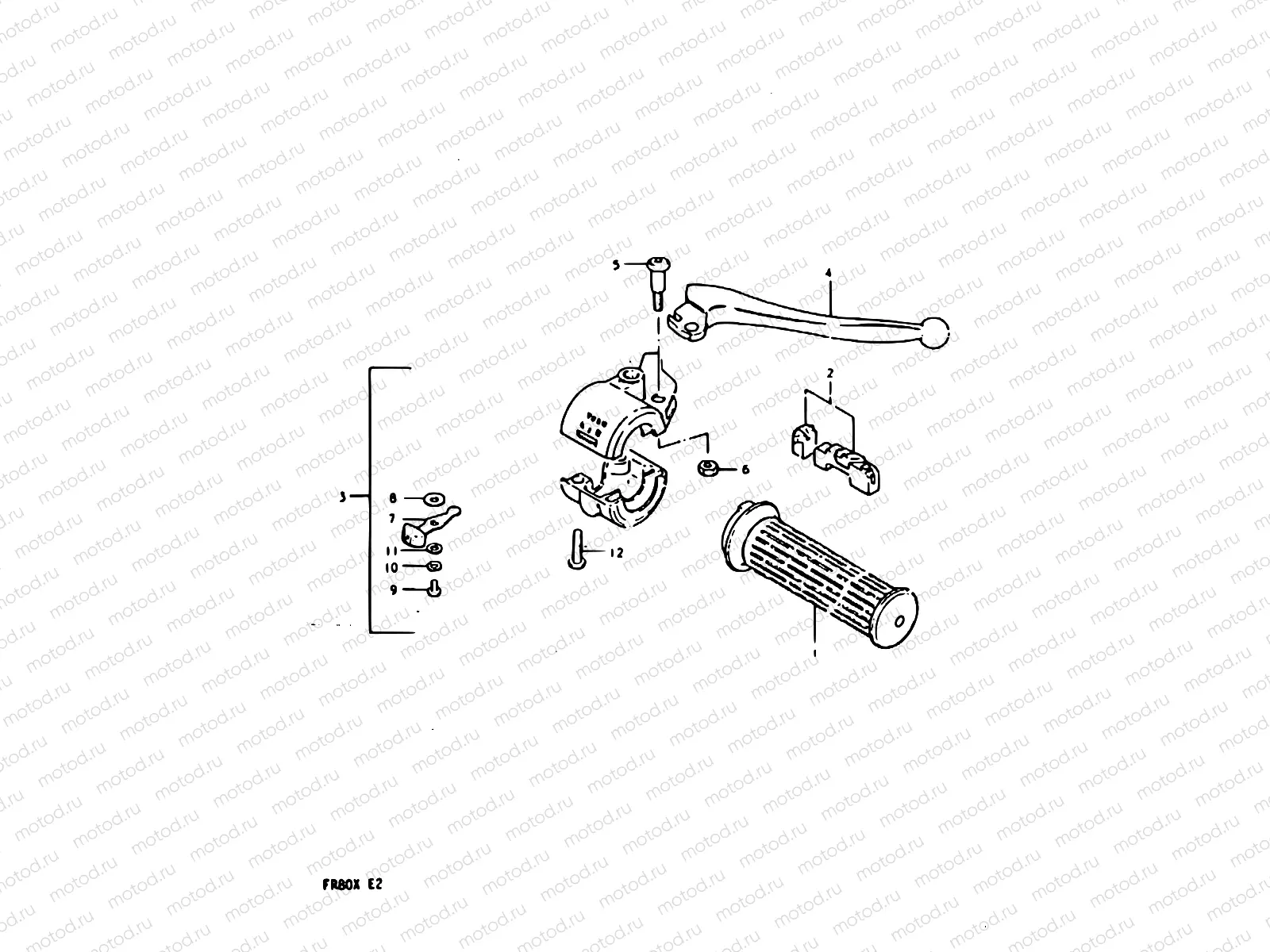 47 - THROTTLE GRIP - HANDLE SWITCH