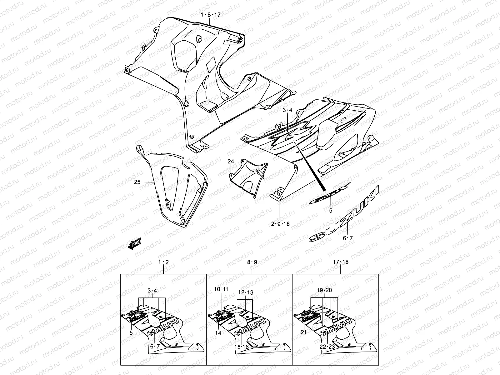47 - UNDER COWLING (MODEL K4)