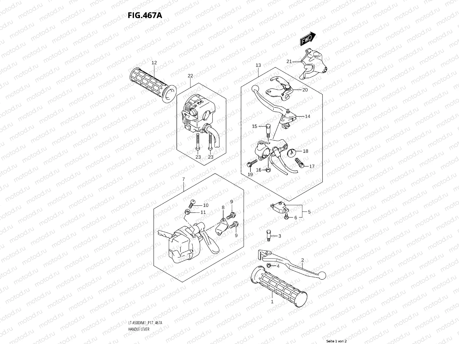470A - SHIFT LEVER
