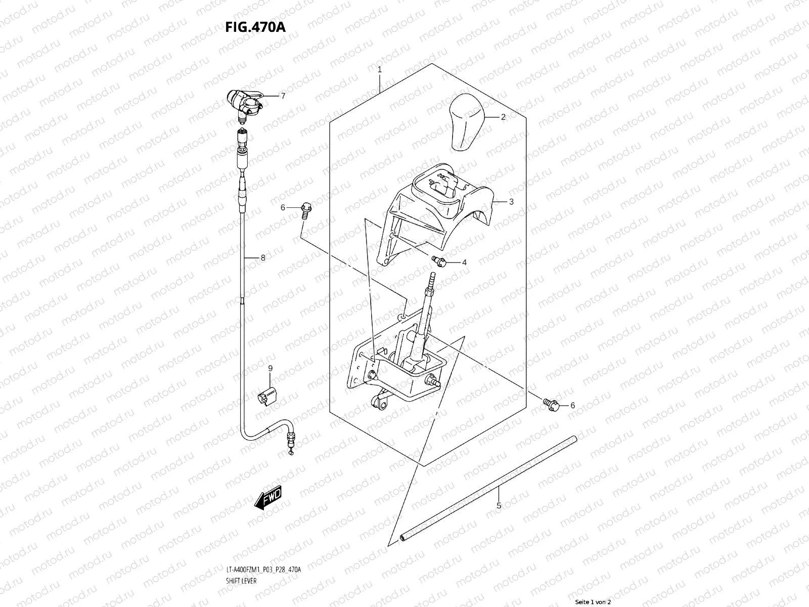470A - SHIFT LEVER